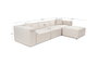 Atelier Del Sofa Lora Sofá Esquinero Marrón Claro